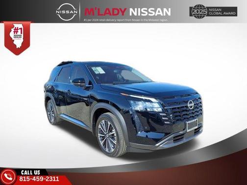 Super Black 2026 Nissan Pathfinder Platinum
