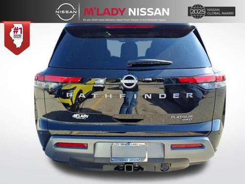 Super Black 2026 Nissan Pathfinder Platinum