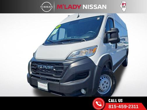 Bright White Clearcoat 2025 RAM ProMaster 2500 Tradesman