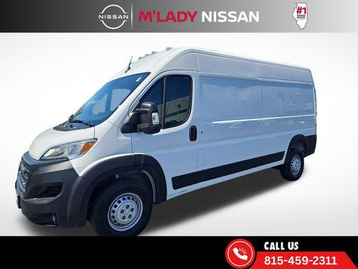 Bright White Clearcoat 2025 RAM ProMaster 2500 Tradesman