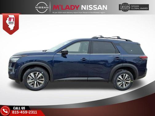 Deep Ocean Blue Pearl 2026 Nissan Pathfinder SL
