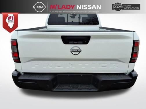 Glacier White 2026 Nissan Frontier S