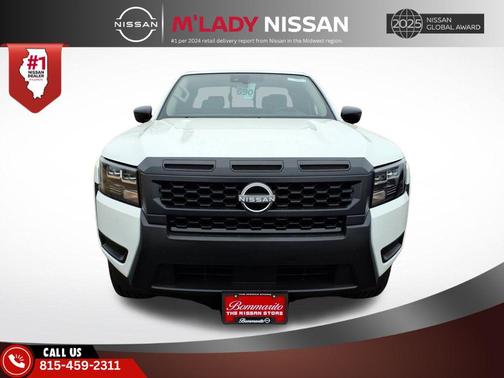 Glacier White 2026 Nissan Frontier S