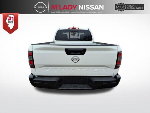 Glacier White 2026 Nissan Frontier S