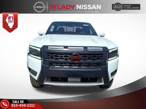 Glacier White 2026 Nissan Frontier PRO-4X