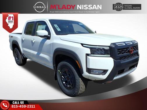Glacier White 2026 Nissan Frontier PRO-4X
