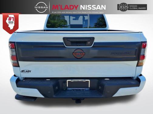 Glacier White 2026 Nissan Frontier PRO-4X