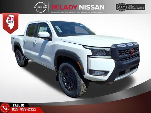 Glacier White 2026 Nissan Frontier PRO-4X