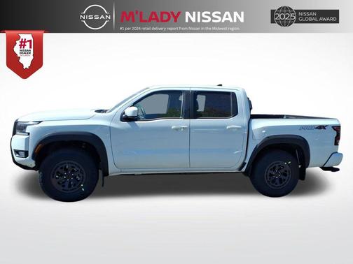 Glacier White 2026 Nissan Frontier PRO-4X