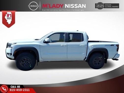 Glacier White 2026 Nissan Frontier PRO-4X