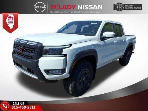 Glacier White 2026 Nissan Frontier PRO-4X