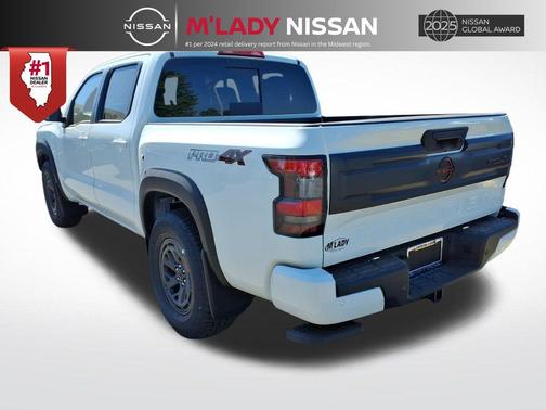 Glacier White 2026 Nissan Frontier PRO-4X