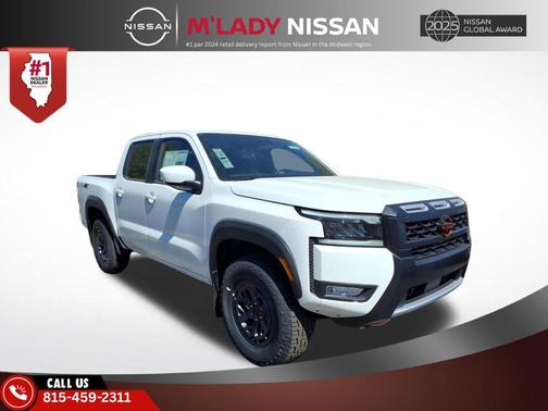 Glacier White 2026 Nissan Frontier PRO-4X