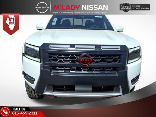Glacier White 2026 Nissan Frontier PRO-4X