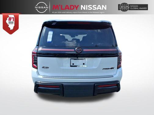 Aspen White Tricoat 2026 Nissan Armada PRO-4X
