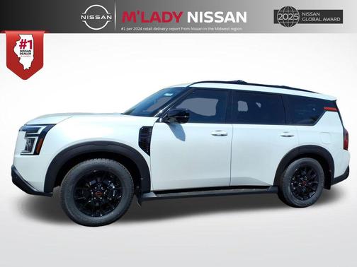 Aspen White Tricoat 2026 Nissan Armada PRO-4X