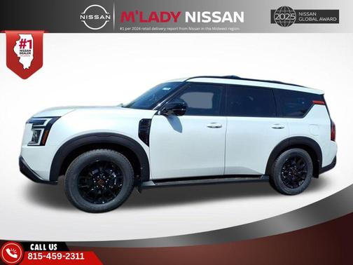 Aspen White Tricoat 2026 Nissan Armada PRO-4X