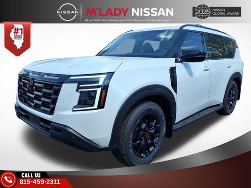 Aspen White Tricoat 2026 Nissan Armada PRO-4X