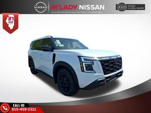 Aspen White Tricoat 2026 Nissan Armada PRO-4X