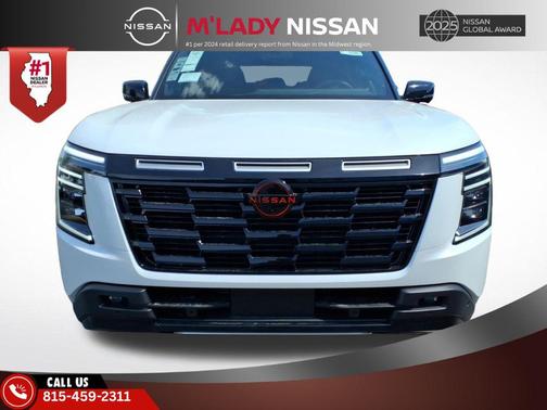 Aspen White Tricoat 2026 Nissan Armada PRO-4X