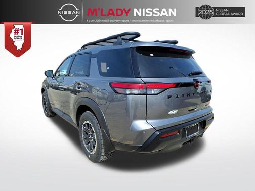 Gun Metallic 2026 Nissan Pathfinder Rock Creek