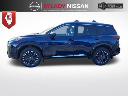 Deep Ocean Blue Pearl 2026 Nissan Rogue Platinum