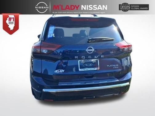 Deep Ocean Blue Pearl 2026 Nissan Rogue Platinum