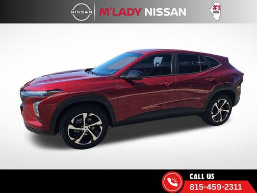 Crimson Metallic 2024 Chevrolet Trax FWD 1RS