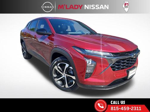 Crimson Metallic 2024 Chevrolet Trax FWD 1RS