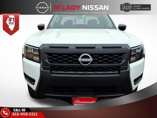 Glacier White 2026 Nissan Frontier S