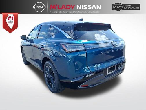 Aurora Blue Pearl Metallic/Super Black 2026 Nissan Murano Platinum