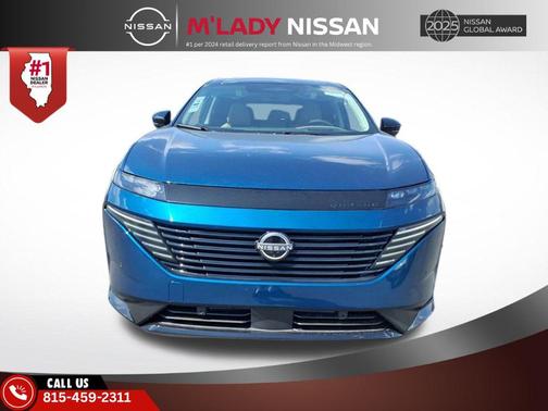Aurora Blue Pearl Metallic/Super Black 2026 Nissan Murano Platinum
