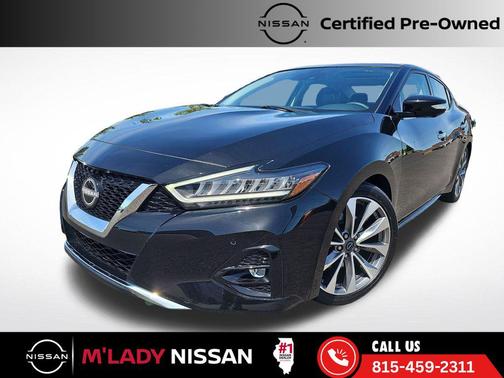 Super Black 2023 Nissan Maxima 3.5 Platinum