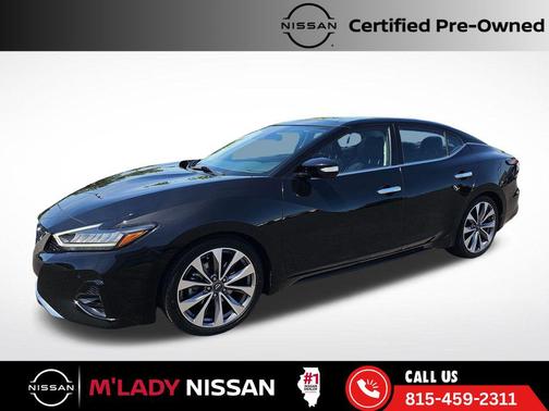 Super Black 2023 Nissan Maxima 3.5 Platinum