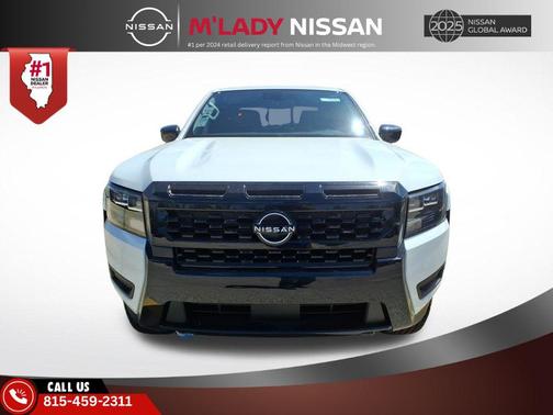 Glacier White 2026 Nissan Frontier SV