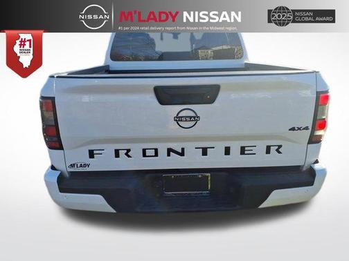 Glacier White 2026 Nissan Frontier SV