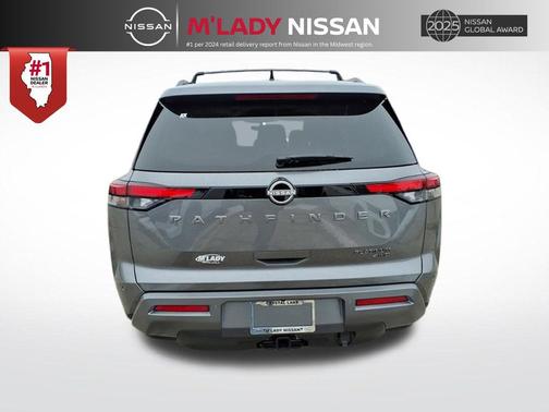 Gun Metallic 2026 Nissan Pathfinder Platinum