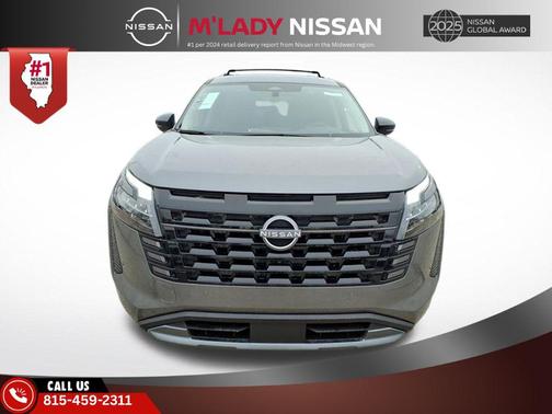 Gun Metallic 2026 Nissan Pathfinder Platinum