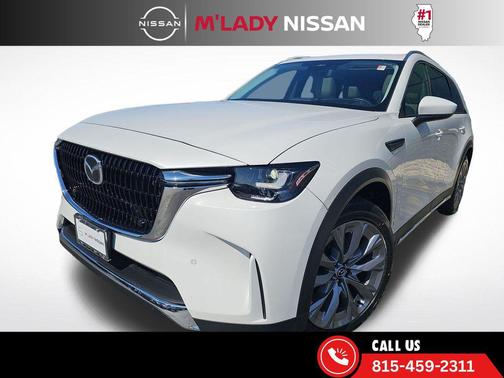 Rhodium White Premium 2024 Mazda CX-90 3.3 Turbo Premium