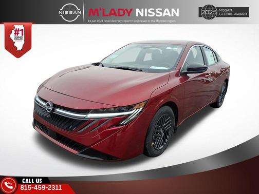 Scarlet Ember Tintcoat 2026 Nissan Sentra SV