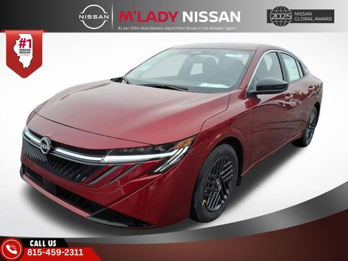 Scarlet Ember Tintcoat 2026 Nissan Sentra SV