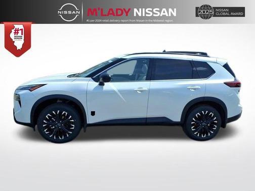 Everest White Pearl Tricoat 2026 Nissan Rogue Dark Armor