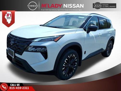 Everest White Pearl Tricoat 2026 Nissan Rogue Dark Armor