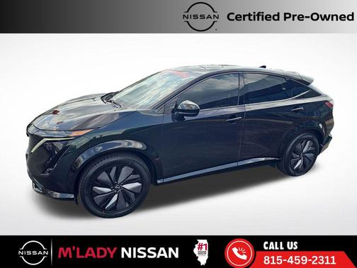 Northern Lights Metallic 2023 Nissan ARIYA EVOLVE+
