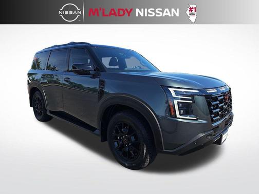 Alpine Metallic/Super Black 2025 Nissan Armada PRO-4X 4WD