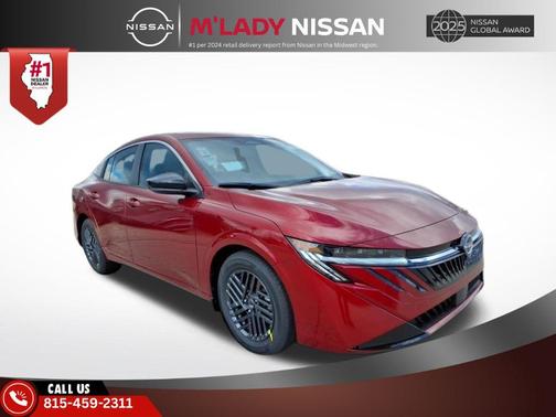 Scarlet Ember Tintcoat 2026 Nissan Sentra SV