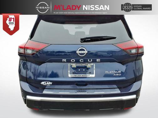 Deep Ocean Blue Pearl 2026 Nissan Rogue Platinum