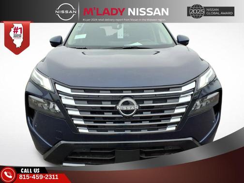 Deep Ocean Blue Pearl 2026 Nissan Rogue Platinum