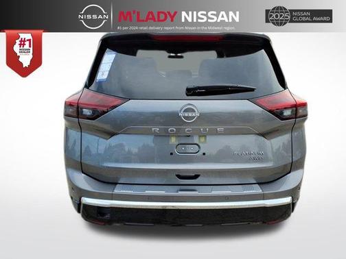 Gun Metallic 2026 Nissan Rogue Platinum