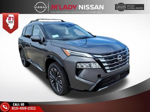Gun Metallic 2026 Nissan Rogue Platinum